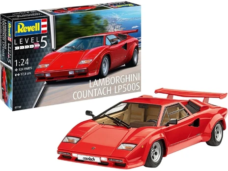 Revell – Lamborghini Countach LP500S, 1/24, 07730