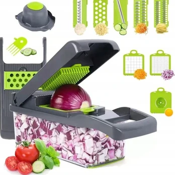 Dicer ProTone 14in1 daržovių pjaustyklė, 12 dalių