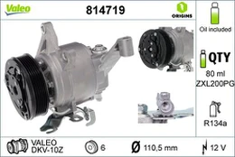 VALEO  VAL814719 Air conditioning compressor kaina