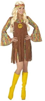 Widmann Hippie Girl kostume