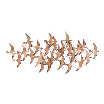 Metalinė sienos dekoracija, 121 x 57 x 5 cm