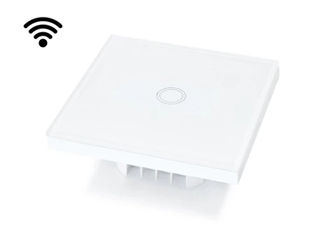 Išmanusis stiklinis jungiklis su Wifi, Led apšvietimu