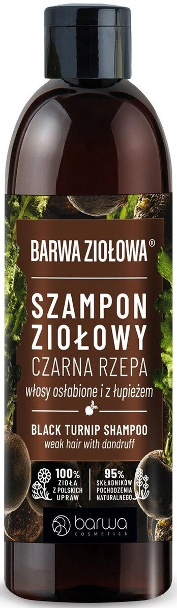Šampūnas Barwa Herbal Black Turnip, 250 ml