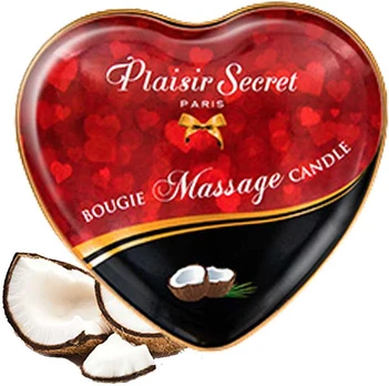 Plaisir Secrets Massage Candle COCONUT