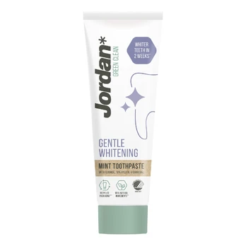 JORDAN dantų pasta GREEN CLEAN GENTLE WHITENING, 75 ml
