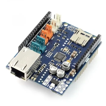 Arduino Ethernet Shield 2 priedelis su Micro SD skaitytuvu