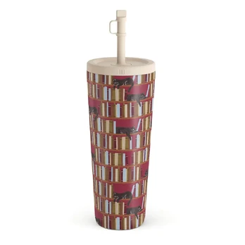 Ex Libris - Travel Mug, 700 ml / Straw