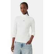 Calvin Klein Jeans Golfas LV047D203G Balta Slim Fit