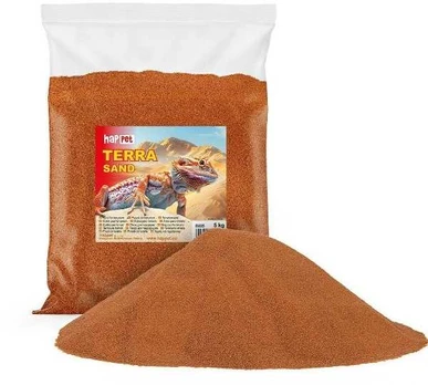 HapPet terariumo smėlis raudonas 5kg