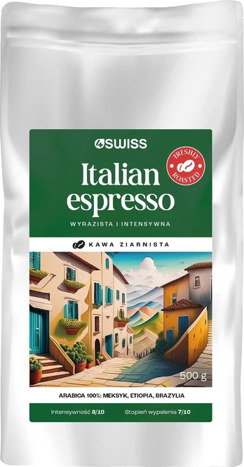 4Swiss Italian Espresso, 0.5 kg
