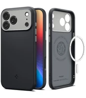Juodas dėklas Apple iPhone 17 Pro Max telefonui "Spigen Nano Pop MAG Magsafe"