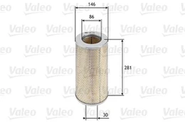 Oro filtras VALEO 585680 kaina
