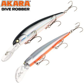 Vobleris AKARA Dive Robber, 120 mm, A9 (DVR120F-A9)