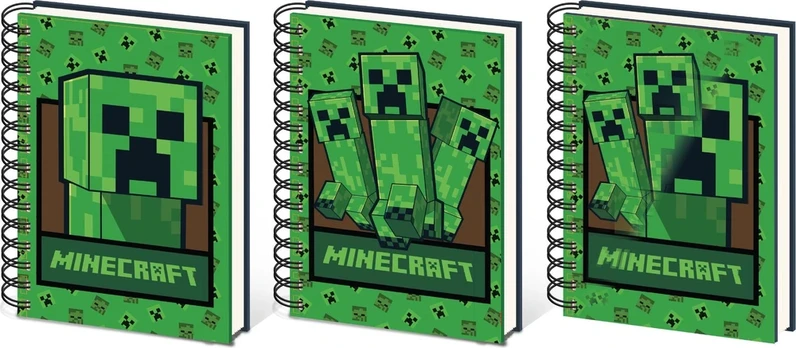 ABYstyle „Minecraft“ (Creeper) A5 3D užrašų knygelė