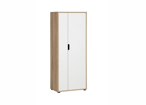 Biuro spinta Schildmeyer Emmik, ąžuolas / matinis baltas