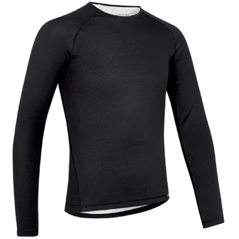 GripGrab Ride termo vyriški marškinėliai | Black, XS