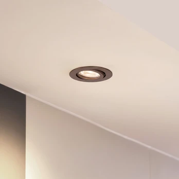 „Arcchio“ „Downlight Zyron“, kavos rudos spalvos, Ø 8,2 cm