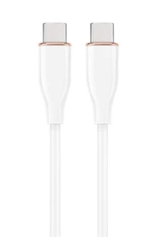 CABLE USB-C 1.5M PREMIUM WHITE/CC-USB2S-CMCM-1.5M-W GEMBIRD kaina