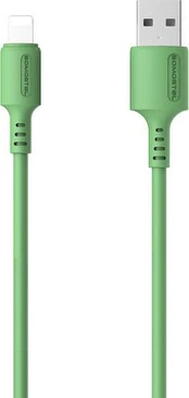 USB cable Somostel USB-A - Lightning 1.2 m Green (SMS-BP06 USB - Lightning Green)