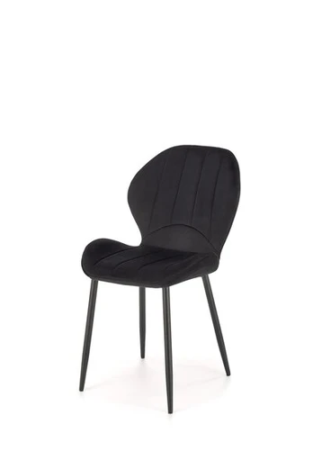 4-ių kėdžių komplektas K538, juodas