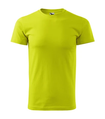Vyriški Marškinėliai MALFINI Basic 129 Lime punch, 160g/m2
