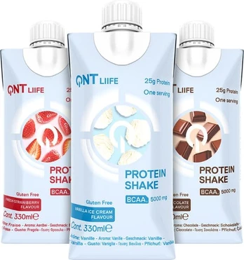 QNT Protein Shake Tetra, Strawberry, 330ml