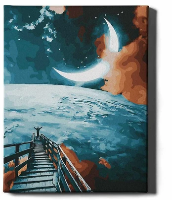 Kelias į mėnulį 40*50 cm