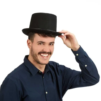 Kodustaar Top Hat, 14x25x30 cm, Juoda