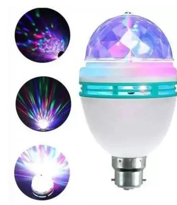 LED projektorius RGB diskotekinė lempa
