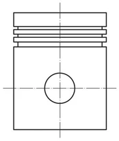 Stūmoklis MAHLE 0122100