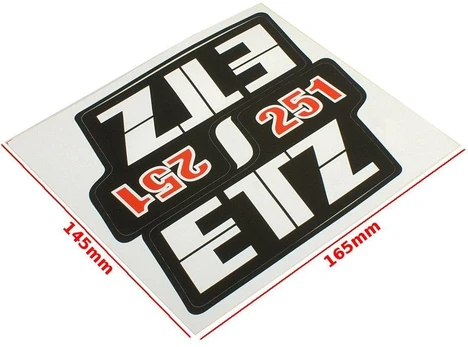 Other LIPDUKAS MZ ETZ 251 AUKŠTAS KOMPLEKTAS 0926 KAT.-E