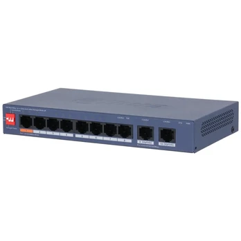 Switch|DAHUA|DH-CS4010-8ET2GT-60|PoE ports 8|60 Watts|CS4010-8ET2GT-60