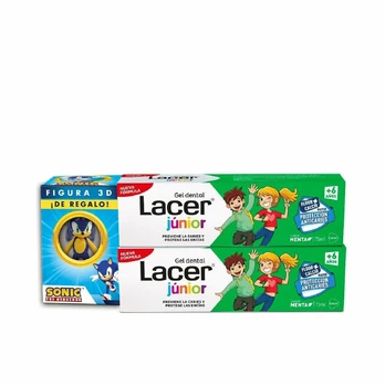 Dantų pasta Lacer Junior 75 ml Mėtos 2 vnt.