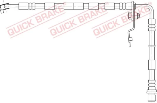 Stabdžių žarnelė QUICK BRAKE 50.892
