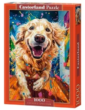 Puzzles 1000 elements Happy Dog Euphoric Spectrum kaina