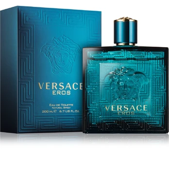 Tualetinis vanduo Versace Eros EDT vyrams 200 ml