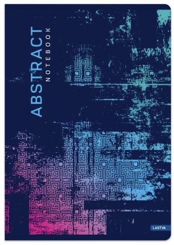 Sąsiuvinis A4 80lap. 70g ABSTRACT linija