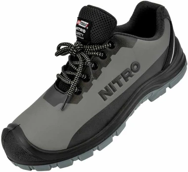 AW-Tools Apsauginiai darbo batai AWTools NITRO; S3; SR; FO; 41 pilki