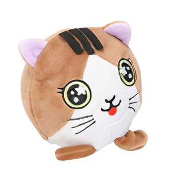 Pliušinis kamuolys-žaislas Eddy Toys, D9cm, 12 ass, PLU