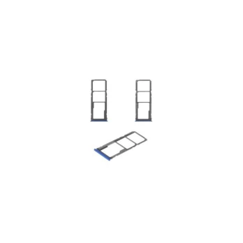 SIM kortelės laikiklis Xiaomi Redmi Note 8 / Redmi Note 8 2021 Neptune Blue ORG