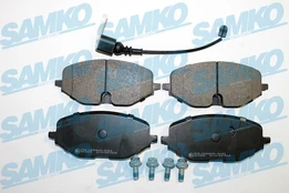 Stabdžių trinkelių rinkinys, diskinis stabdys SAMKO 5SP2184A kaina