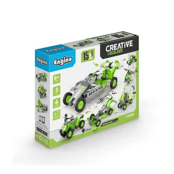 ENGINO CREATIVE BUILDER Universalus 15 modelių konstravimo rinkinys