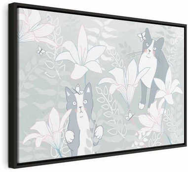Artgeist Paveikslas - Cat Matters (1 Part) Wide - First Variant