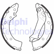 Stabdžių trinkelių komplektas DELPHI LS2150 kaina