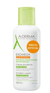 A-derma EXOMEGA CONTROL emollient cream 400 ml