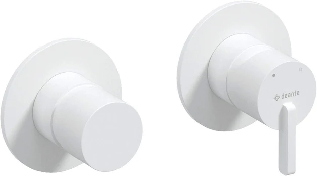 Shower mixer with shower switch - horizontal