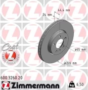 Stabdžių diskas ZIMMERMANN 600.3260.20 kaina