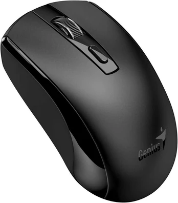 Pelė GENIUS ECO-8150 Juodas/ 1200 dpi/ wireless/ rechargeable/ Copilot/ 4-button/ juodas