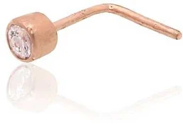 Auksinis pilvo auskaras "Juno Mini VI"