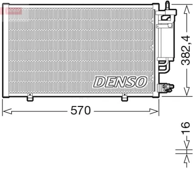 Kondensatorius, oro kondicionierius DENSO DCN10051